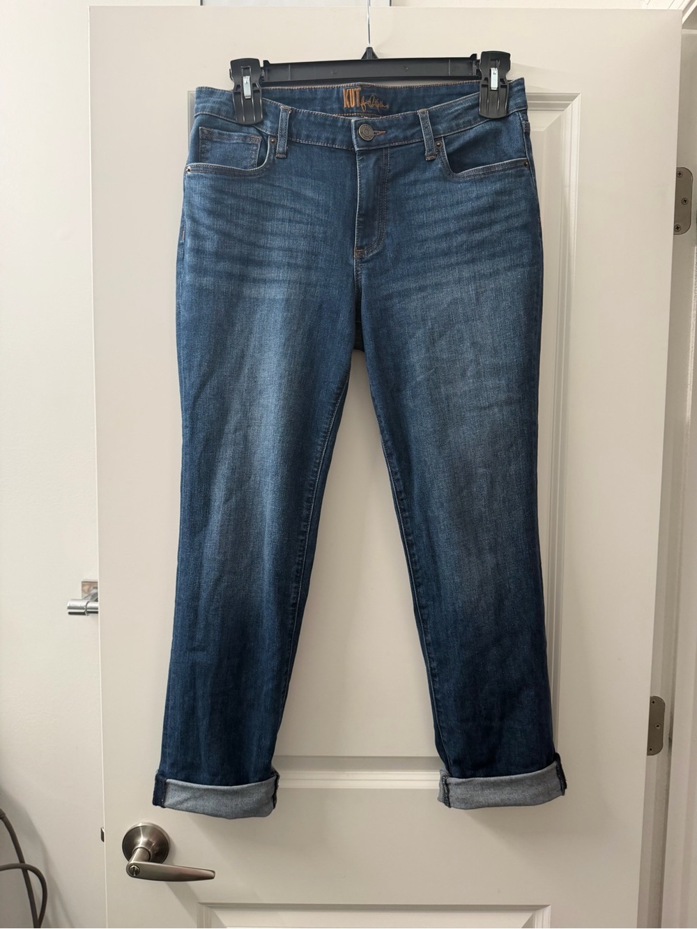 Kut from the Kloth Dark Blue Boyfriend Jeans